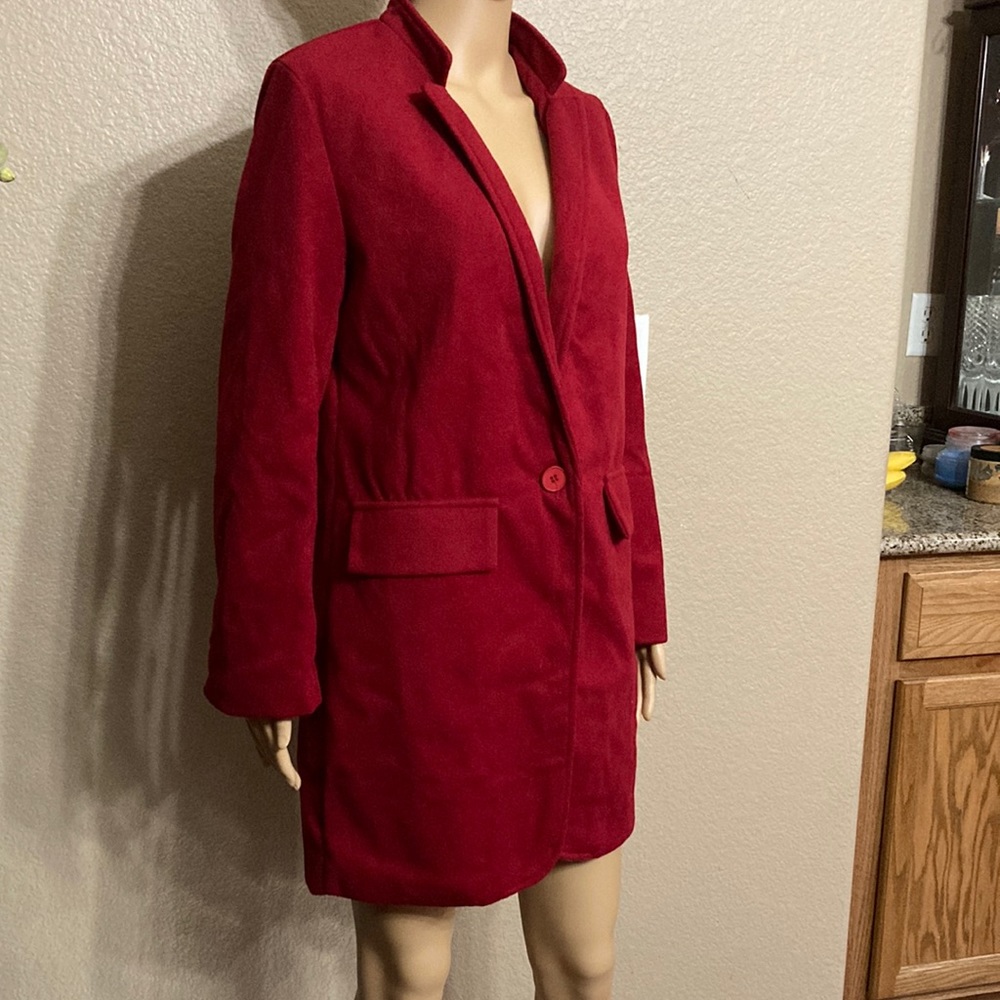 NWOT Red Jacket Medium